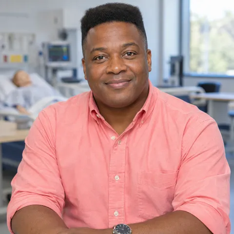 Portrait of Chukwuemeka Oyelaran, MSN, RN