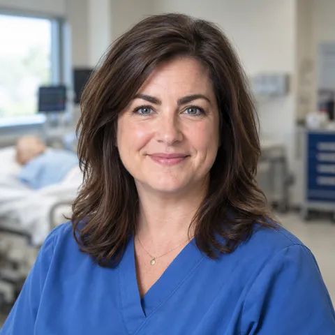 Portrait of Dr. Delia Moriarty, RN