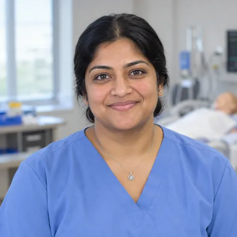 Portrait of Kavita Banerjee, MSN, RN