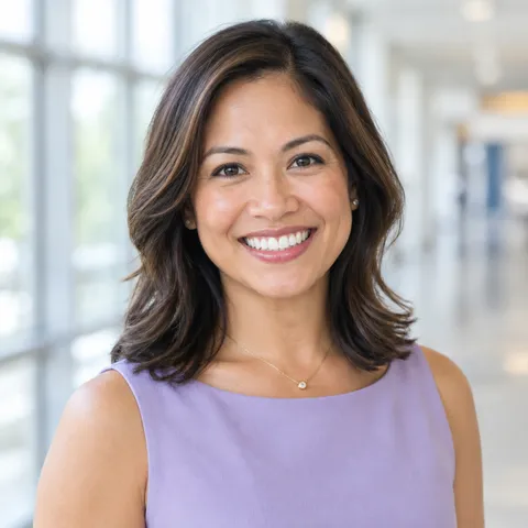 Portrait of Dr. Maricel Villanueva, RN