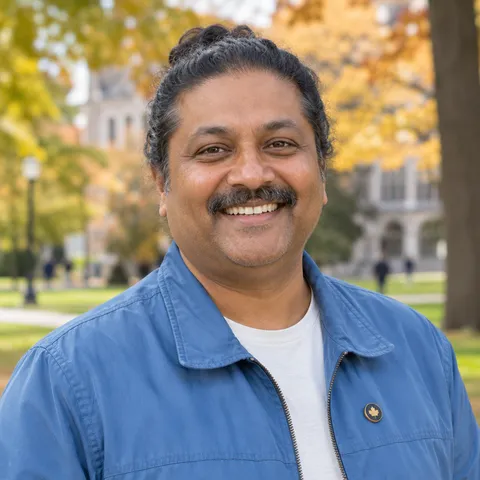 Portrait of Dr. Suresh Mukherjee