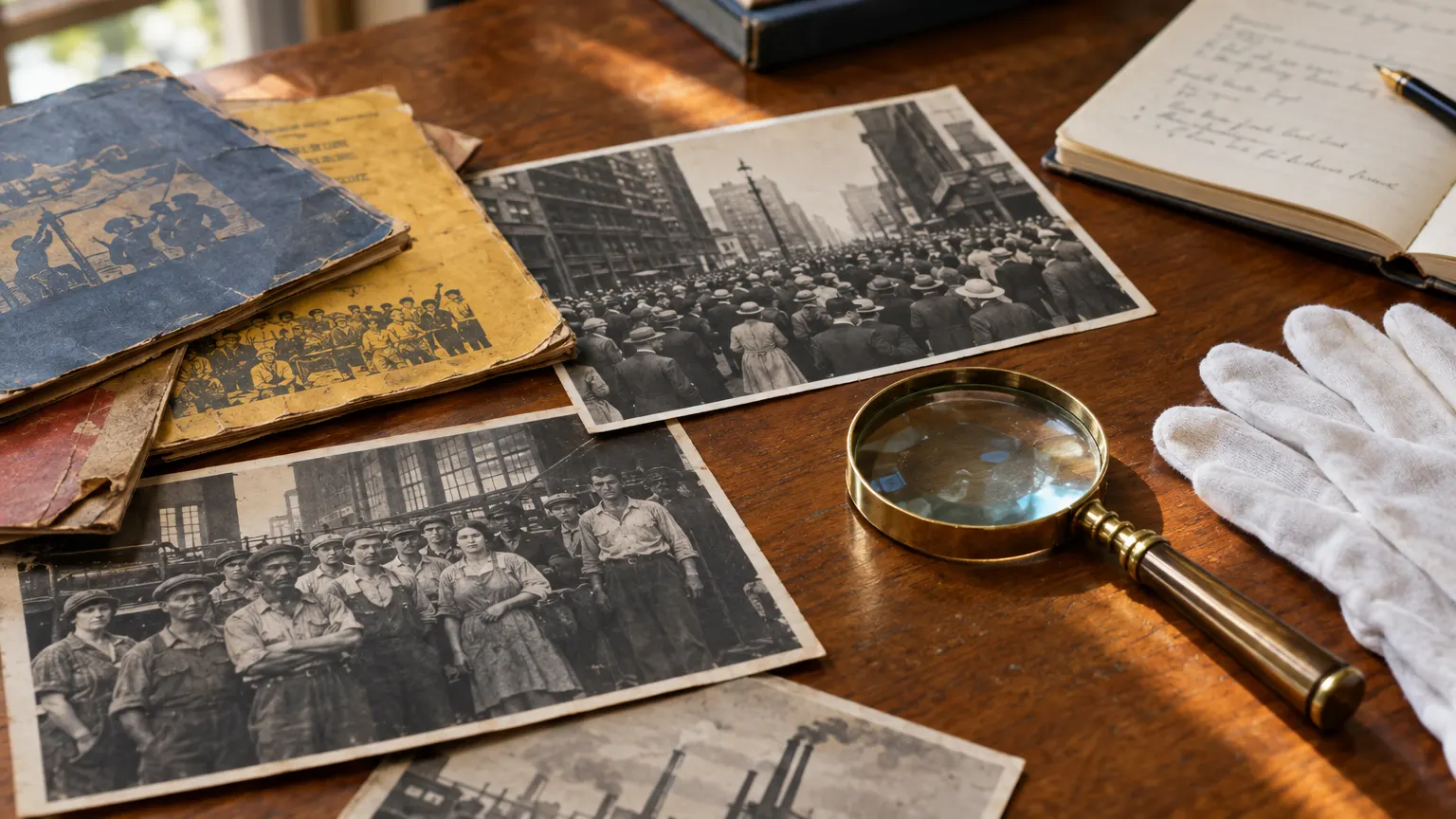 Archival labor history materials