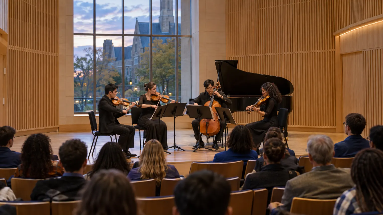 The Recital Hall in the Carrow Center for the Performing Arts