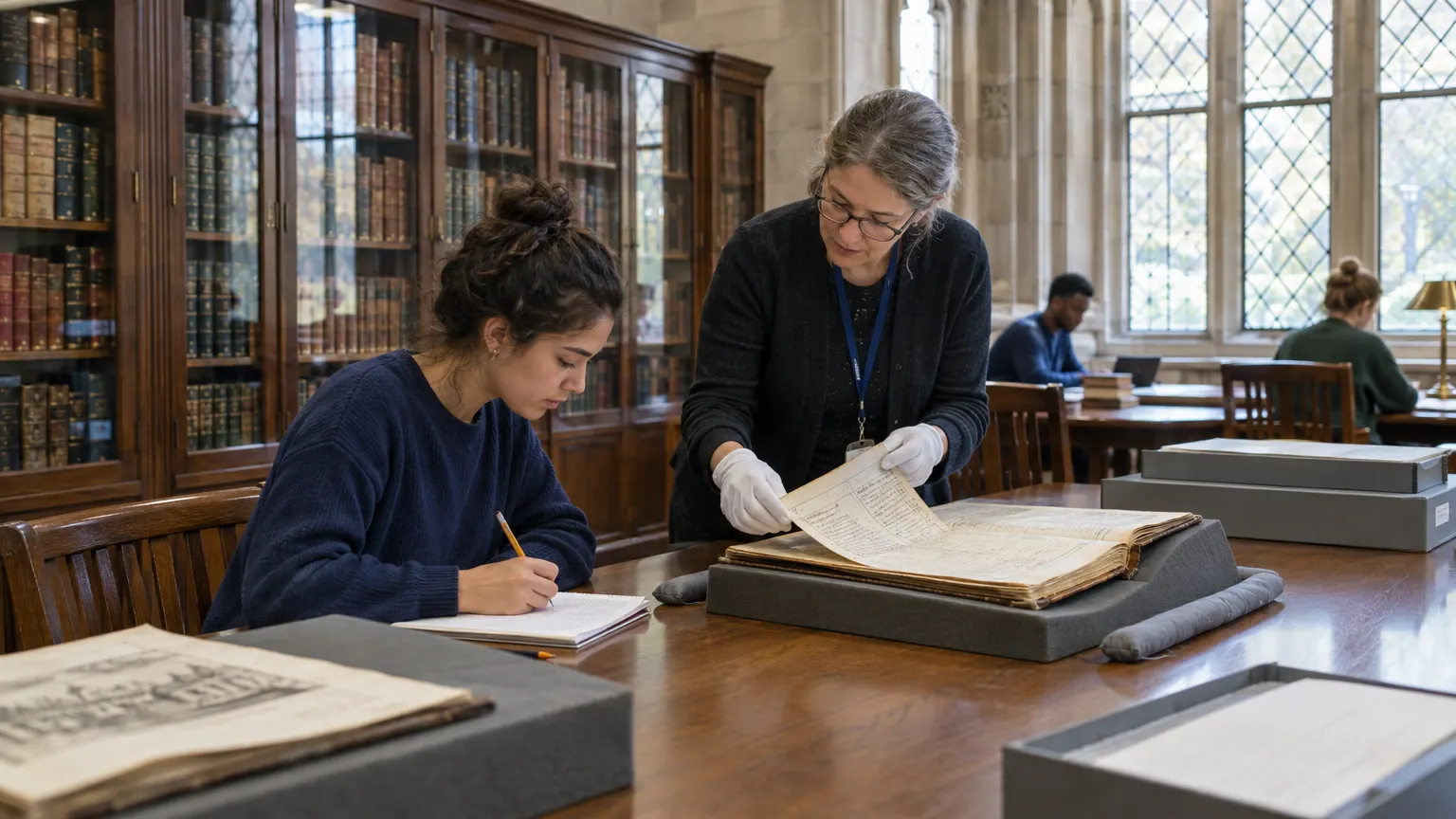 University Archives and Special Collections in Whitcombe Library