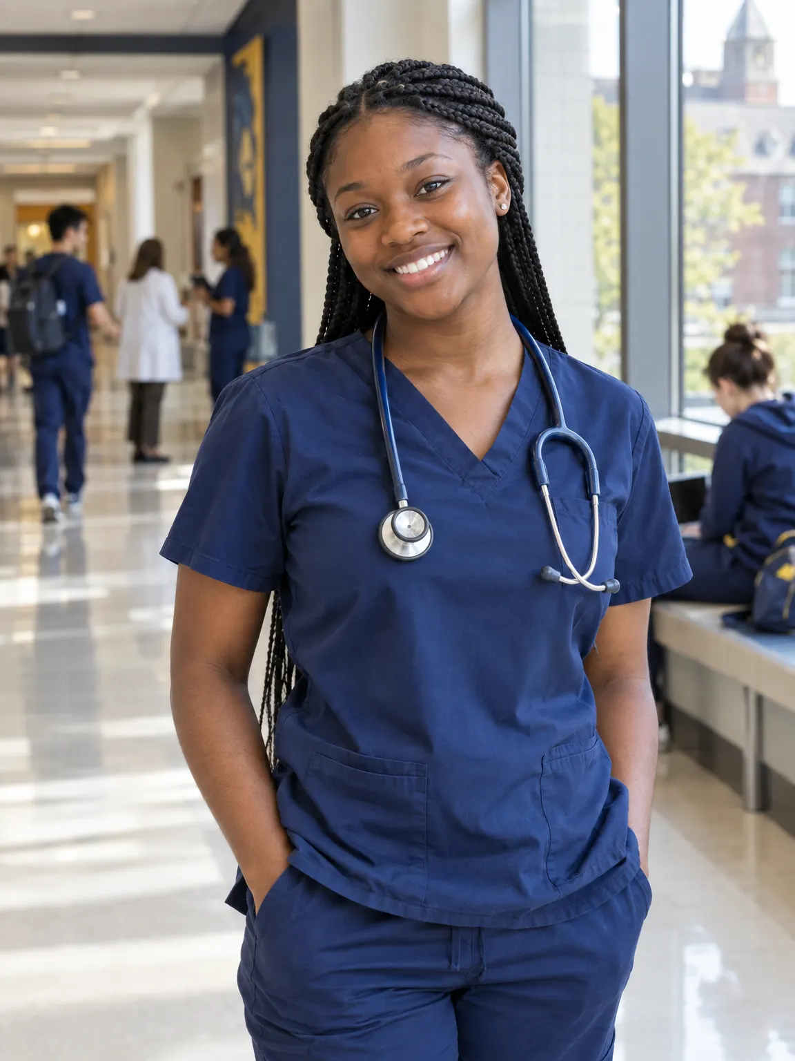 Maya Okafor, Nursing, Class of 2028